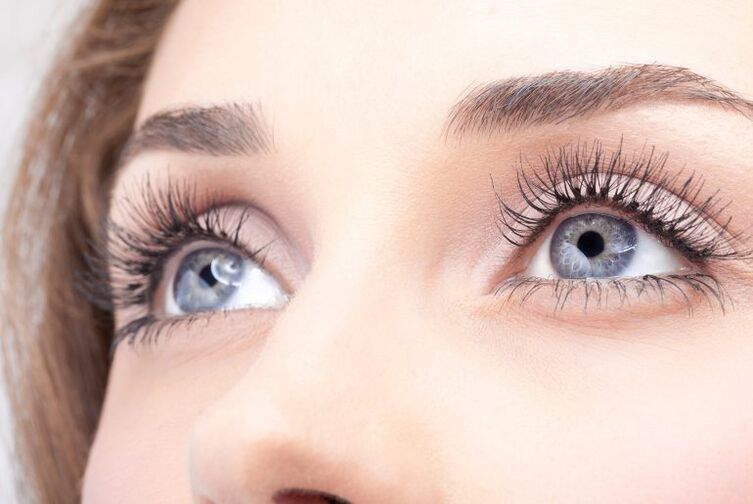 restored vision of the exercise of the eyes